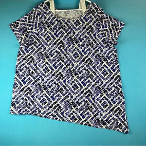 Catherine’s Women Short Sleeve Shirt/ Top Blouse Colorful Plus Size 2xwp…